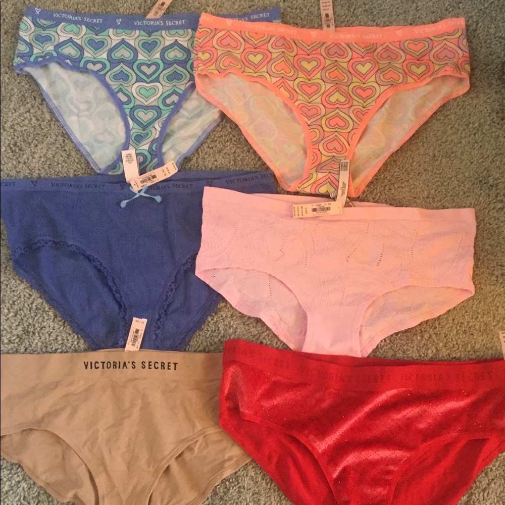 Lot of Victoria Secret Panties 6 for $25